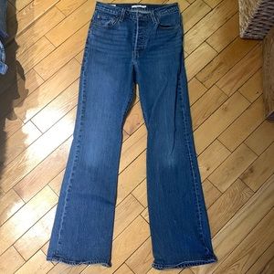 Levi’s new condition ribcage boot cut